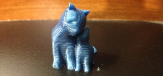 Example of printed cats